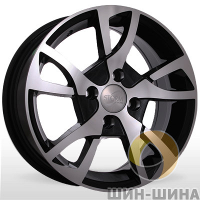 Диски BK 244 BP (Black Polished) Storm